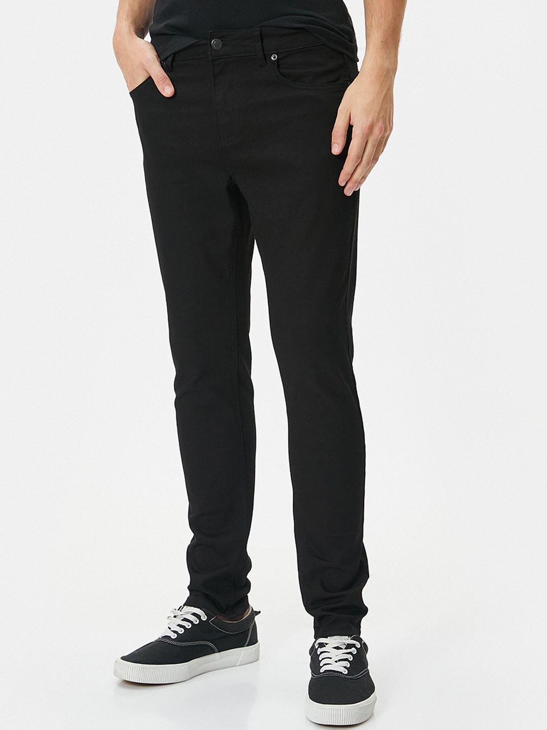 

Koton Men Regular Fit Stretchable Jeans, Black