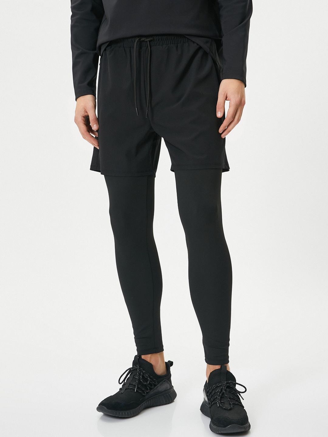 Koton Men Sports Shorts, Black