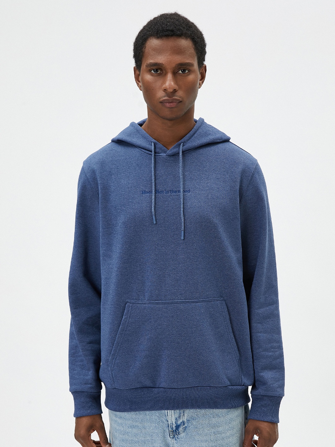 

Koton Hooded Pullover Sweatshirt, Blue