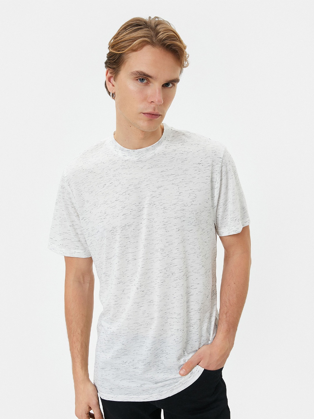 

Koton Abstract Printed T-shirt, White