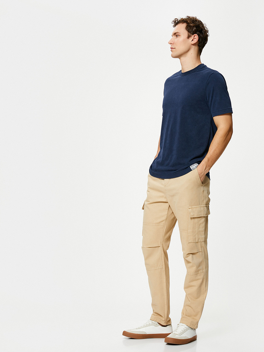 

Koton Round Neck T-shirt, Blue