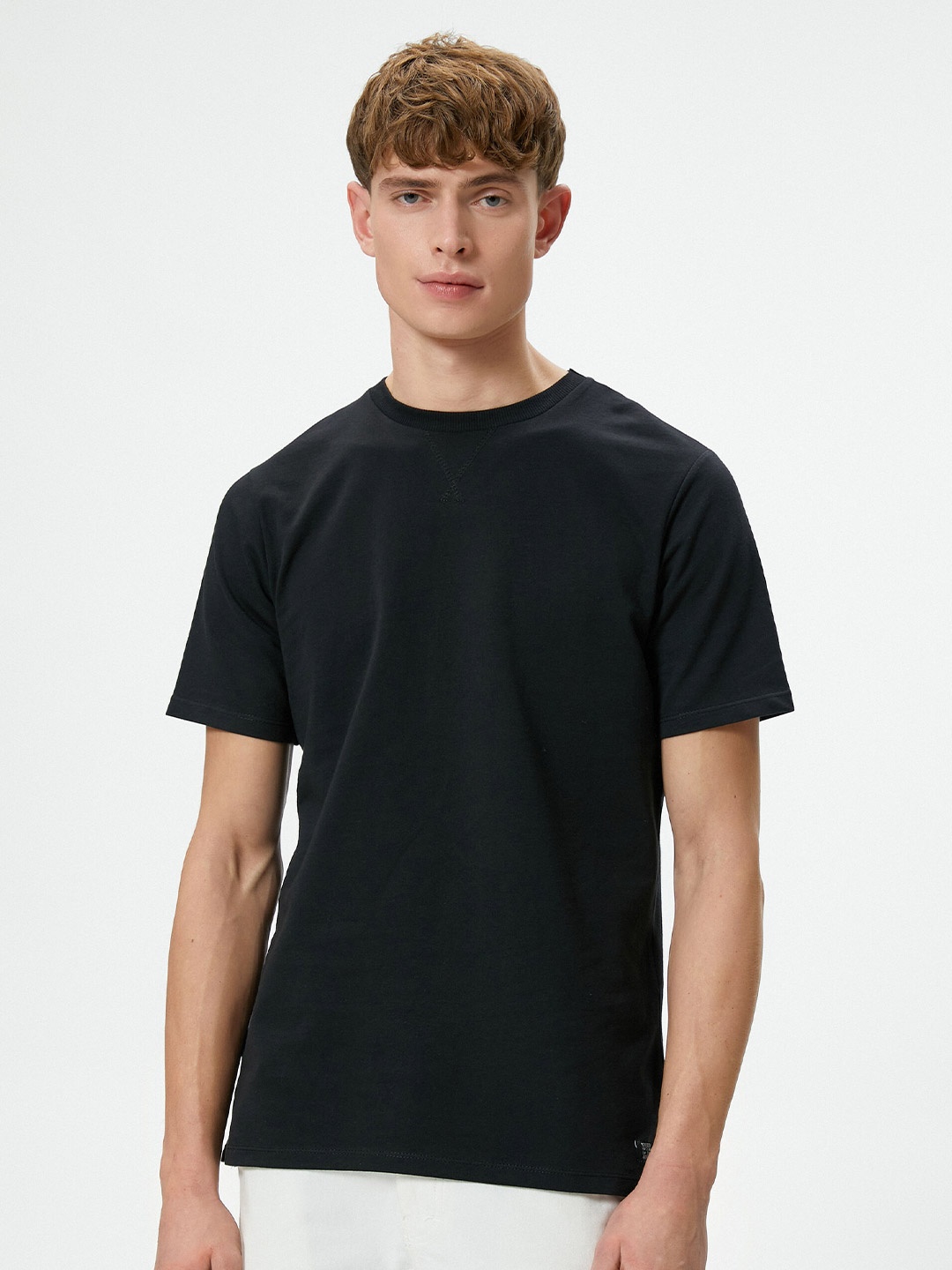 

Koton Pure Cotton T-shirt, Black