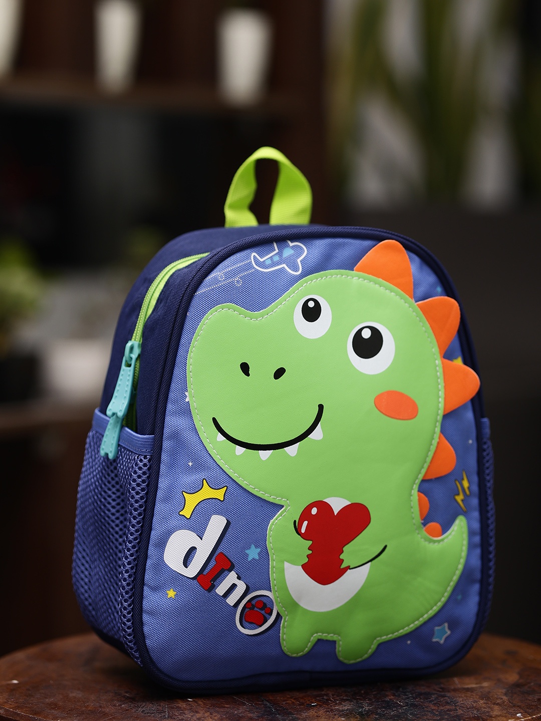 

ZEVORA Kids Graphic Printed Backpack, Blue