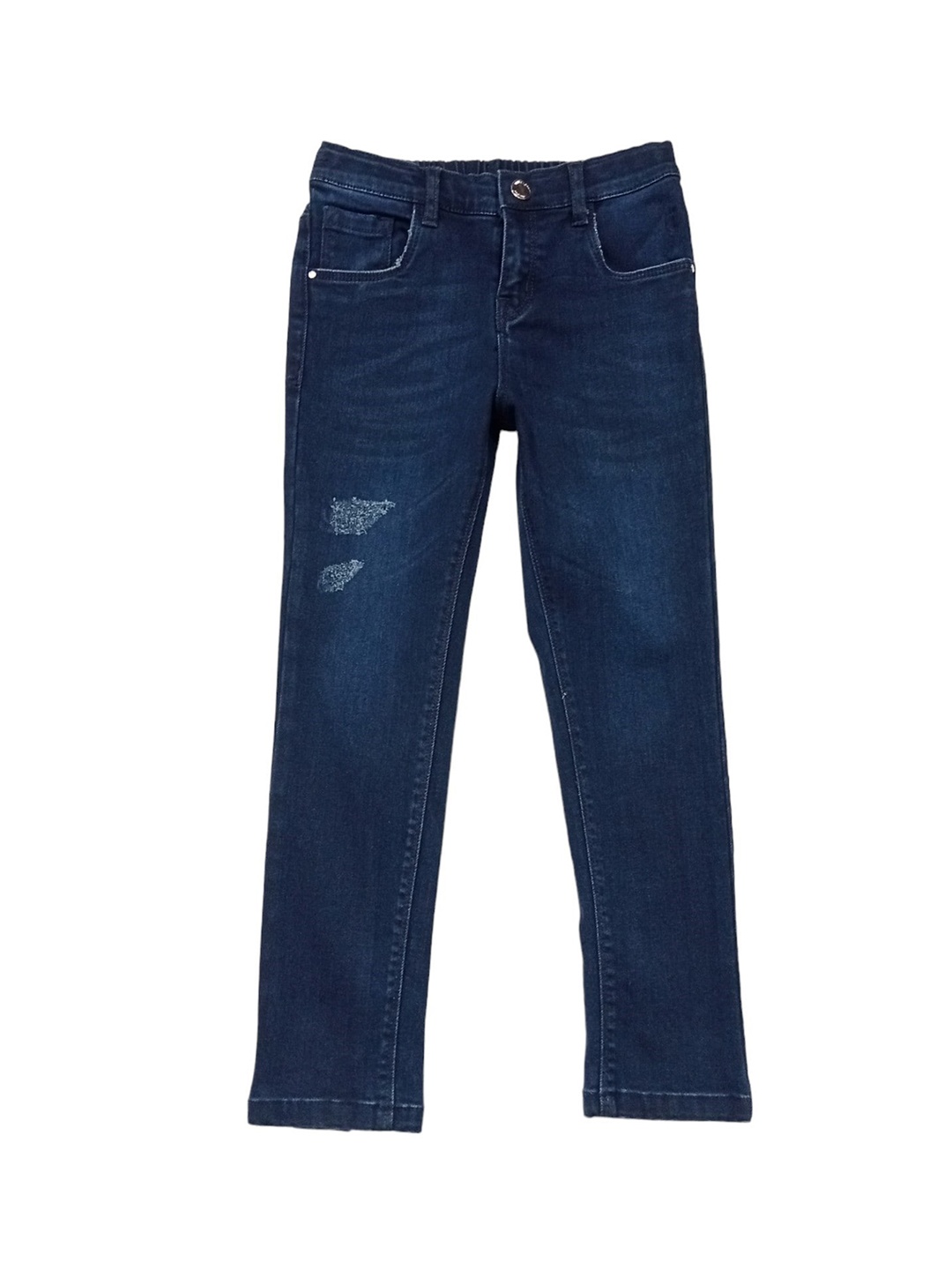 

Gini and Jony Girls Low Distress Light Fade Jeans, Navy blue