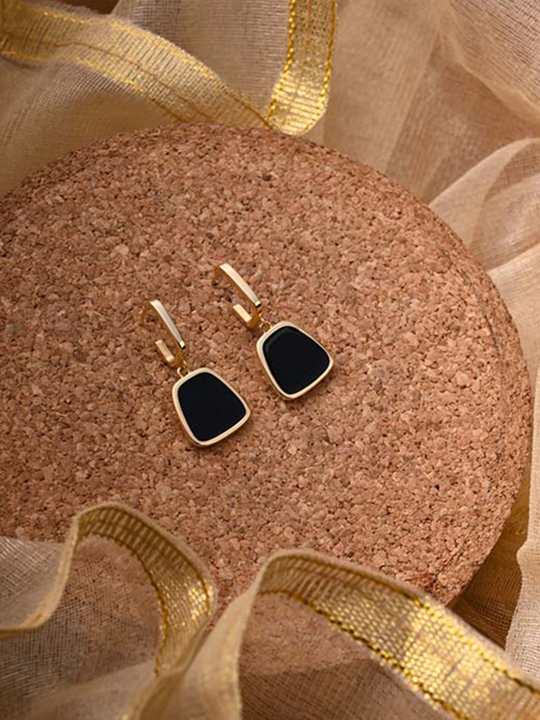 

Lulala Copper-Plated Drop Earrings