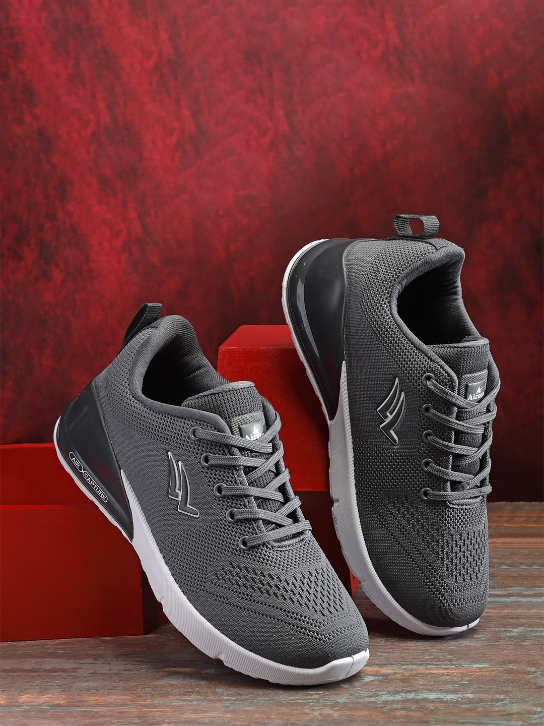 

Airson Men Running Shoes, Grey