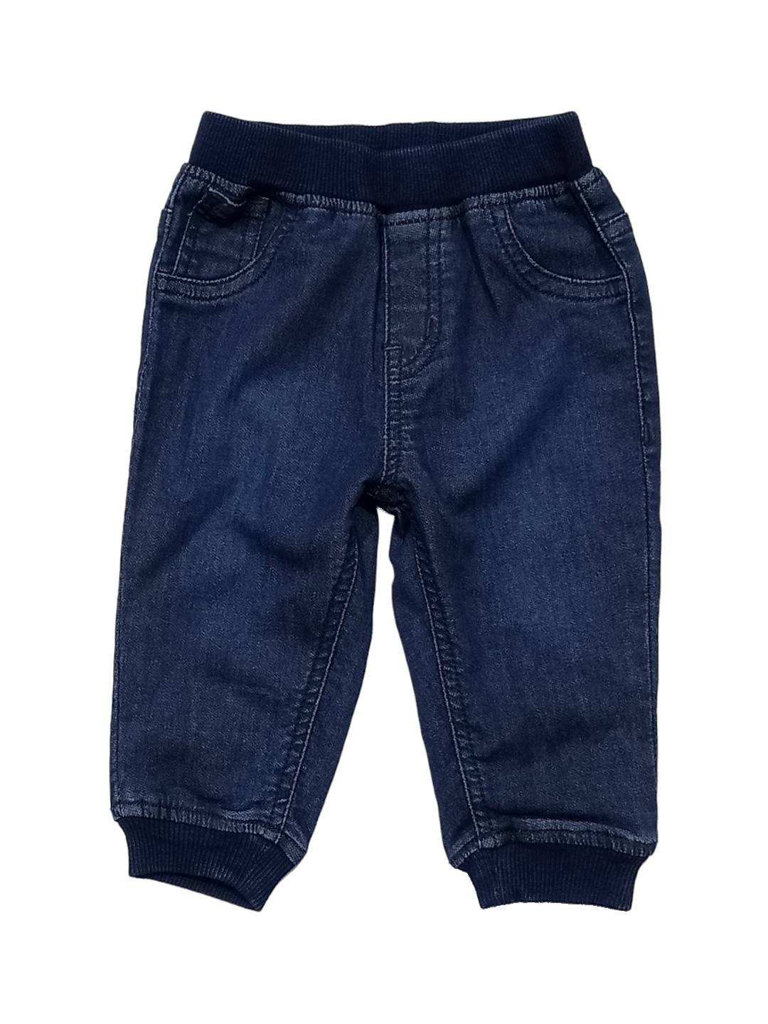 

GJ baby Girls Low Distress Jeans, Navy blue