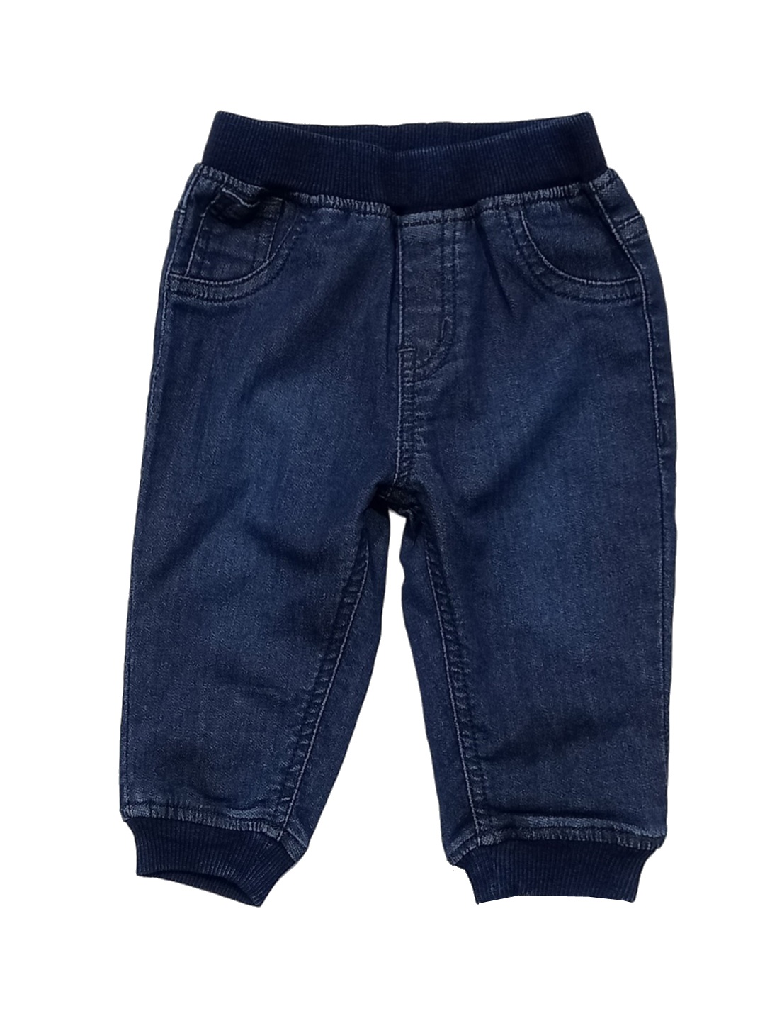 

GJ baby Girls Low Distress Jeans, Navy blue