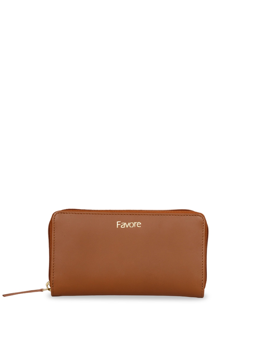 

Favore Leather Structured Sling Bag, Tan