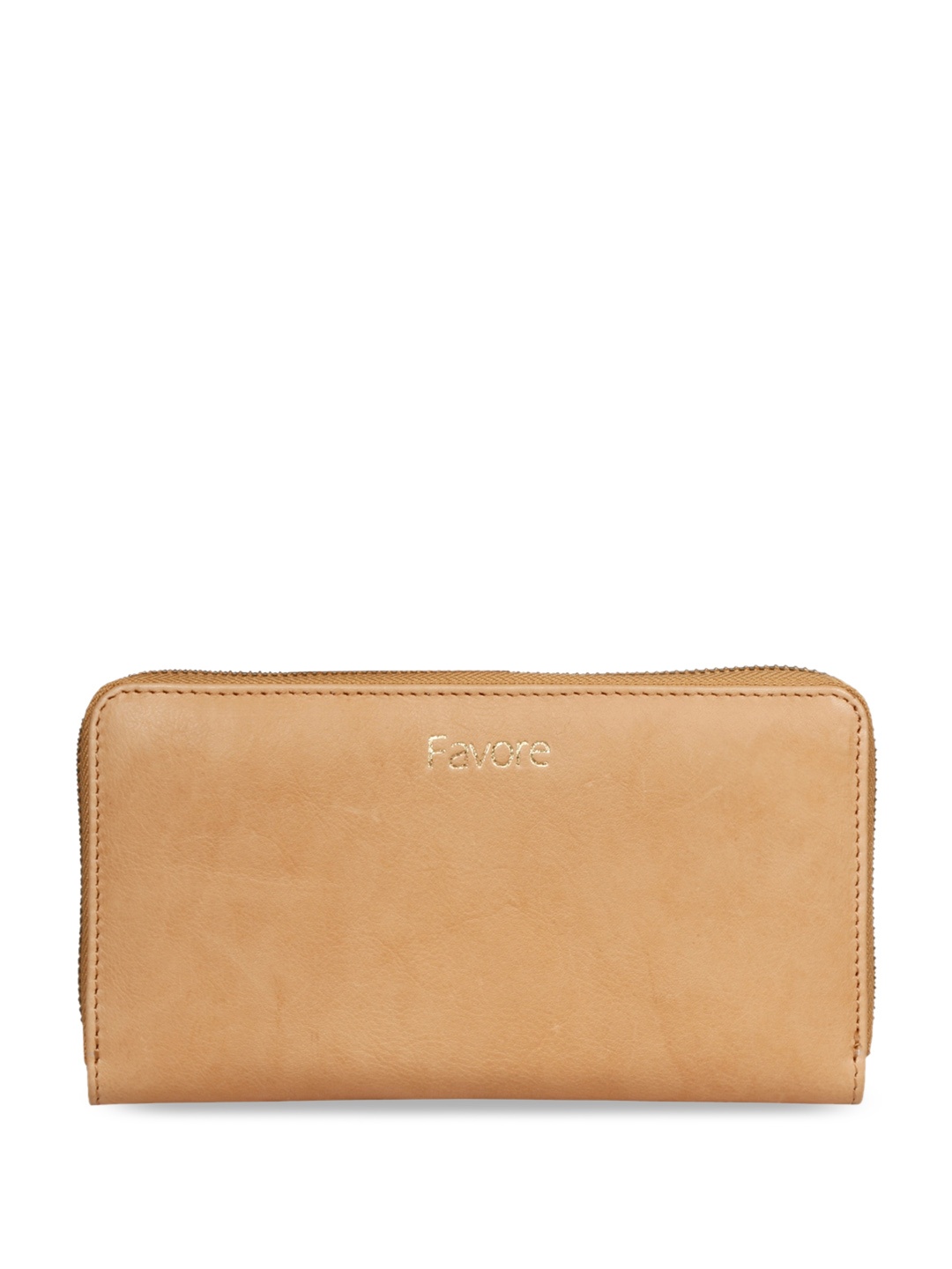 

Favore Leather Purse Clutch, Beige