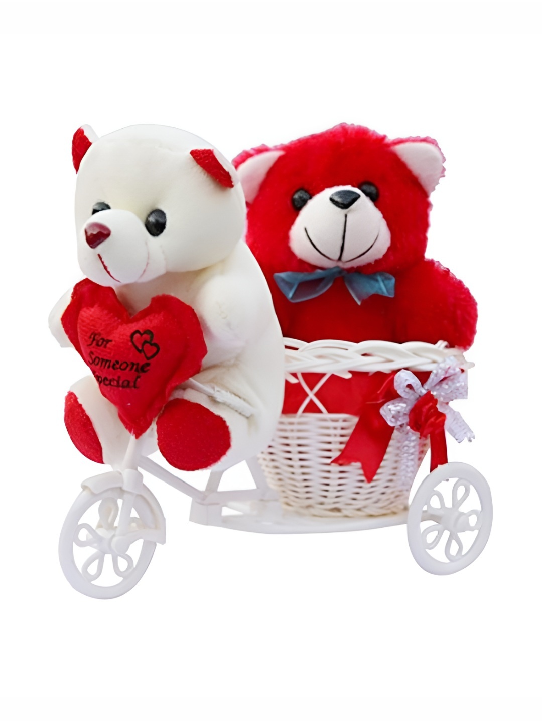 

ME & YOU Red & White 4 Pieces Home Gift Set