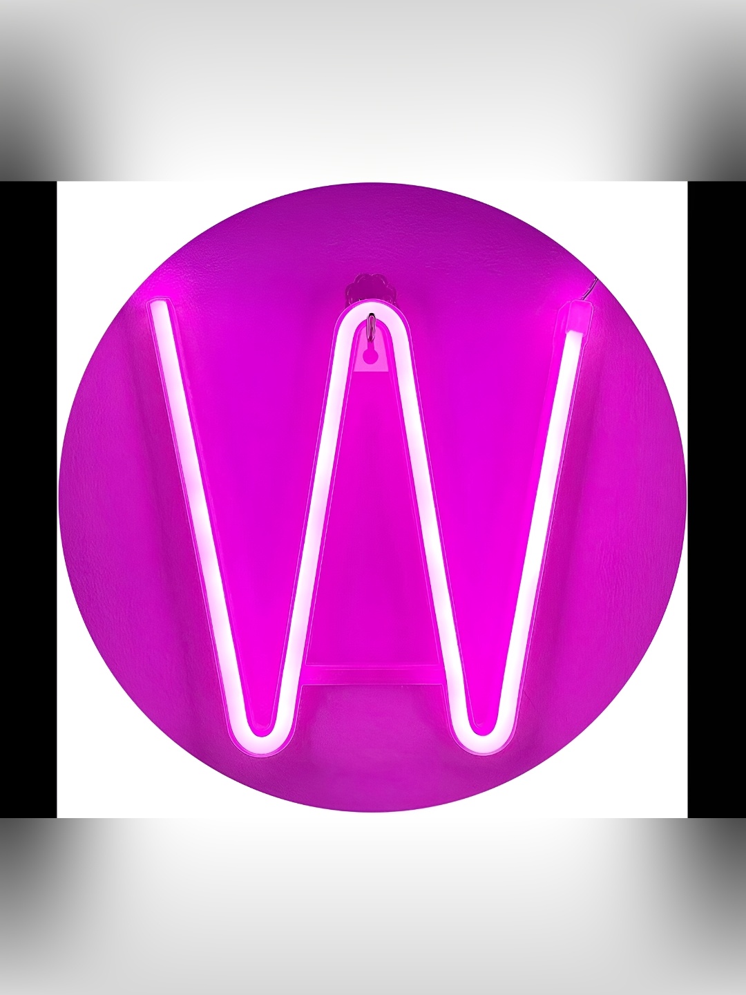 

Satyam Kraft Pink Marquee Alphabet Shaped Led Light Wall Lamp