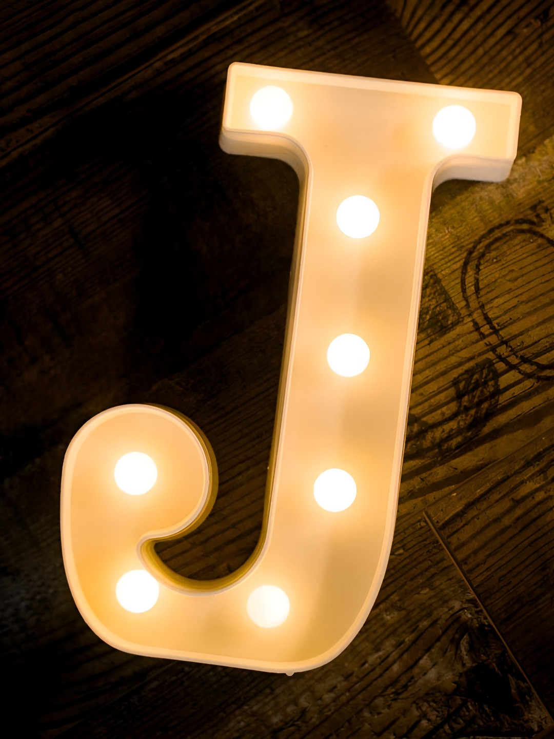 

Satyam Kraft White & Gold Toned J Shaped Table Lamp
