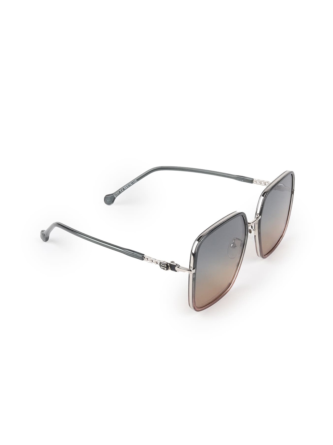 ODETTE Women Oversized Sunglass With UV Protected Lens NY105, Black