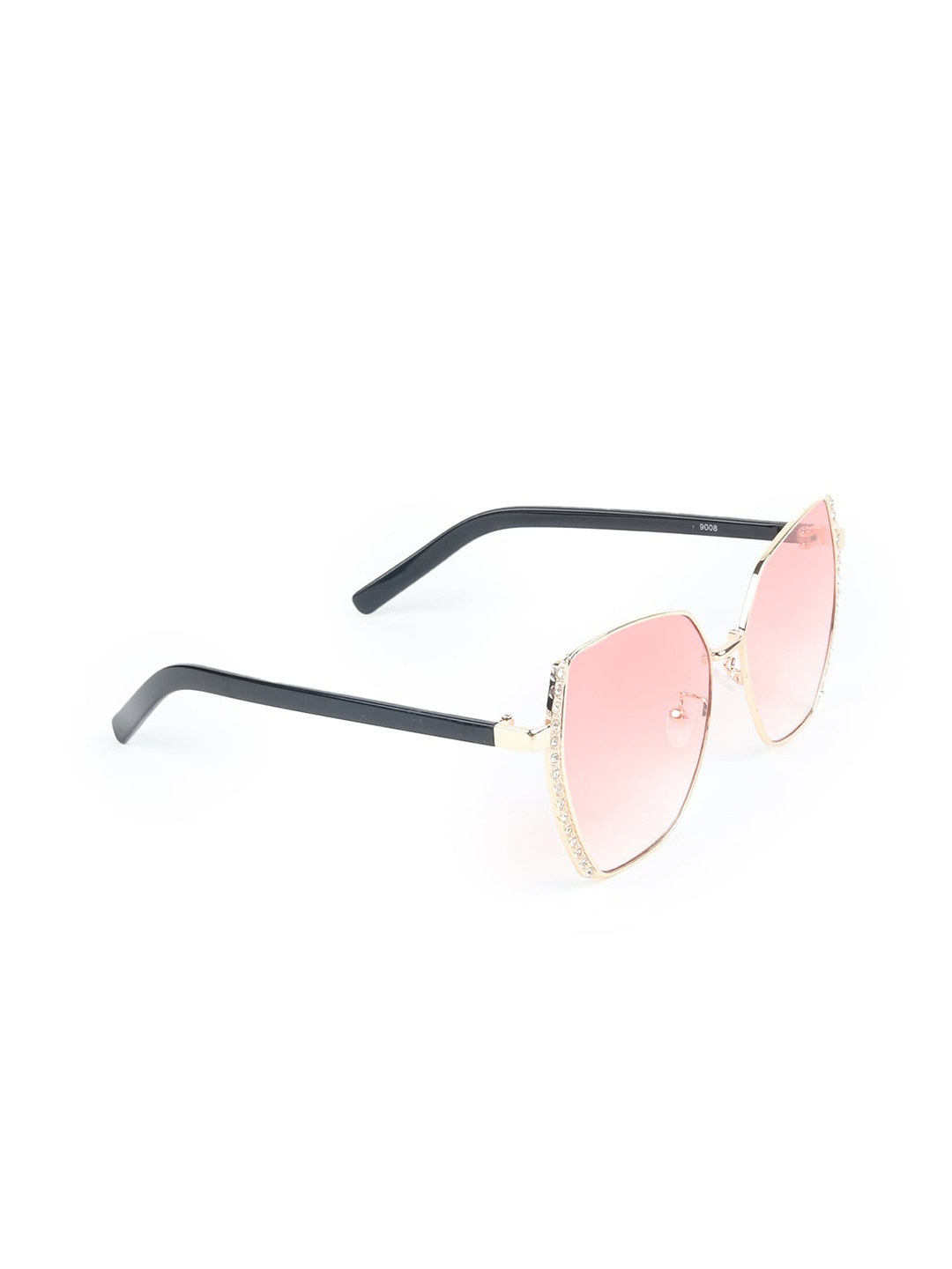 

ODETTE Women Oversized Sunglasses with UV Protected Lens NY106, Peach