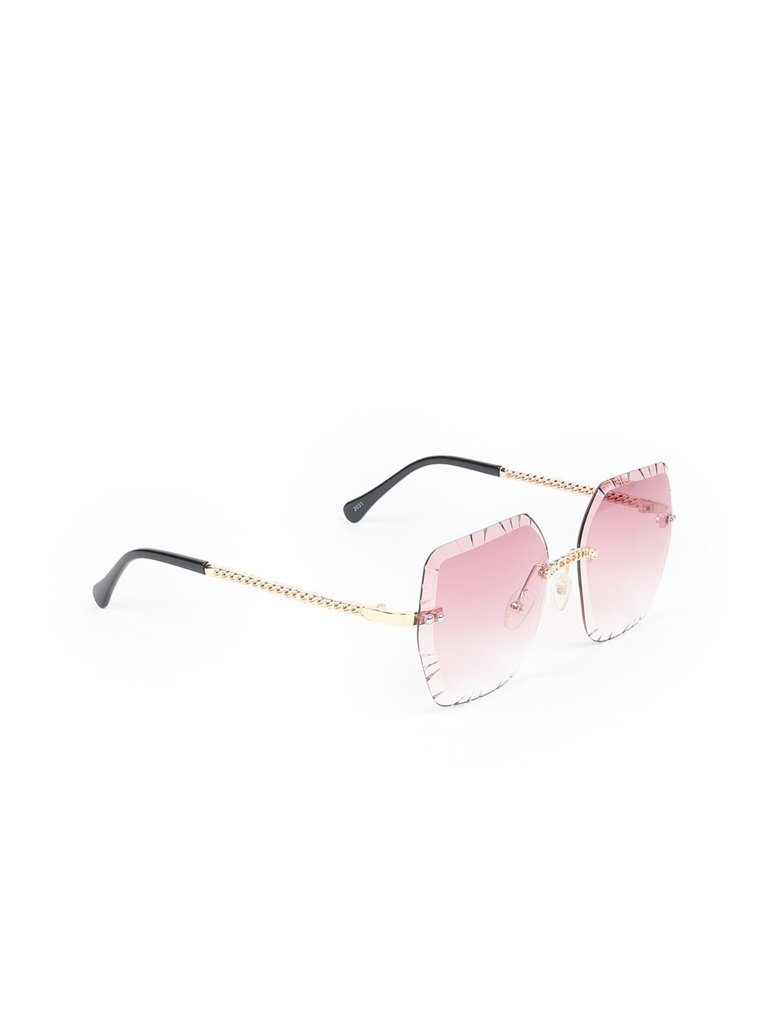 

ODETTE Women Square Sunglasses with UV Protected Lens, Brown