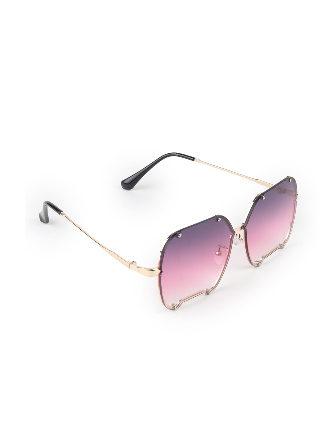 

ODETTE Women Square Sunglasses with UV Protected Lens NY80, Purple