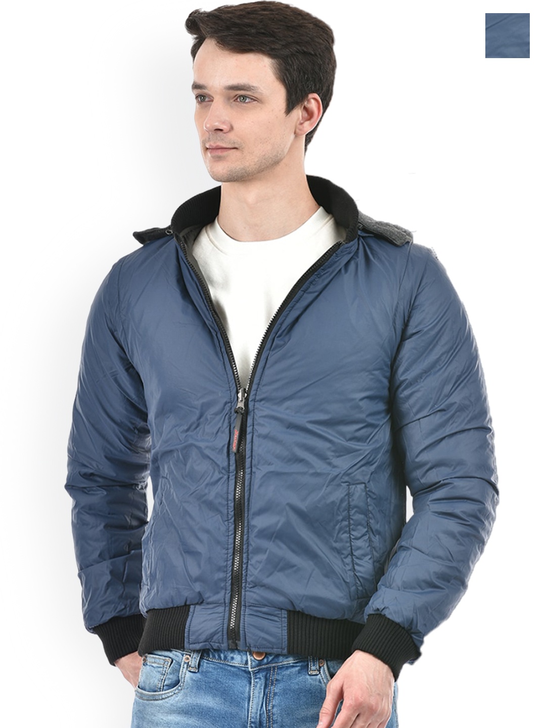 

Lawman pg3 Hooded Reversible Puffer Jacket, Blue