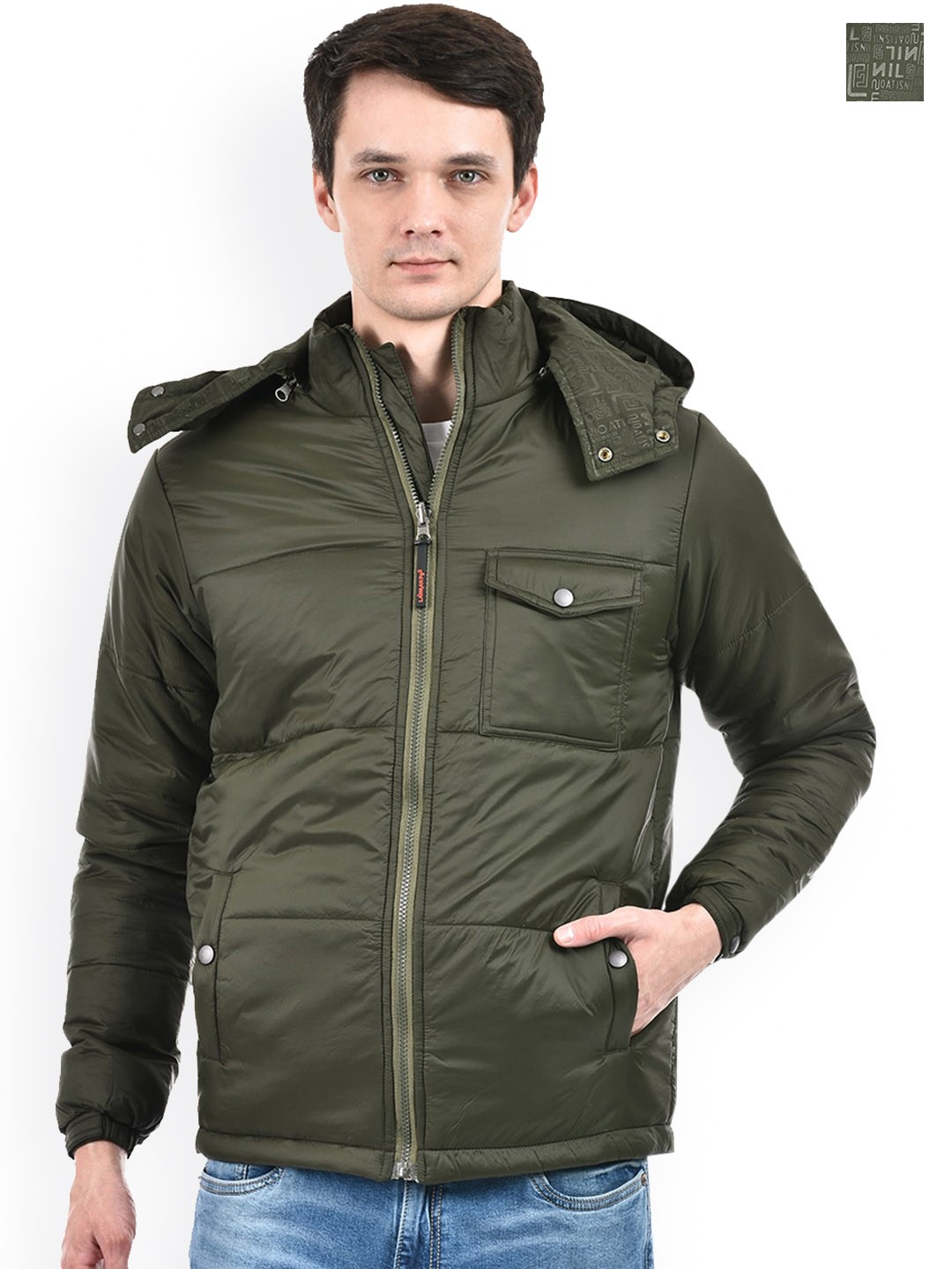 

Lawman pg3 Hooded Reversible Puffer Jacket, Green