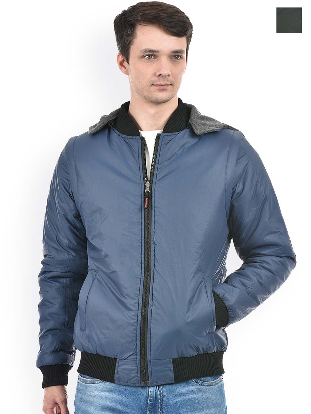 

Lawman pg3 Hooded Reversible Puffer Jacket, Blue