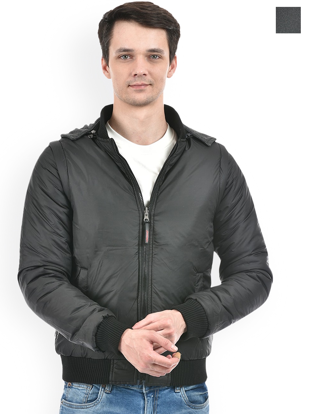 

Lawman pg3 Hooded Reversible Puffer Jacket, Black