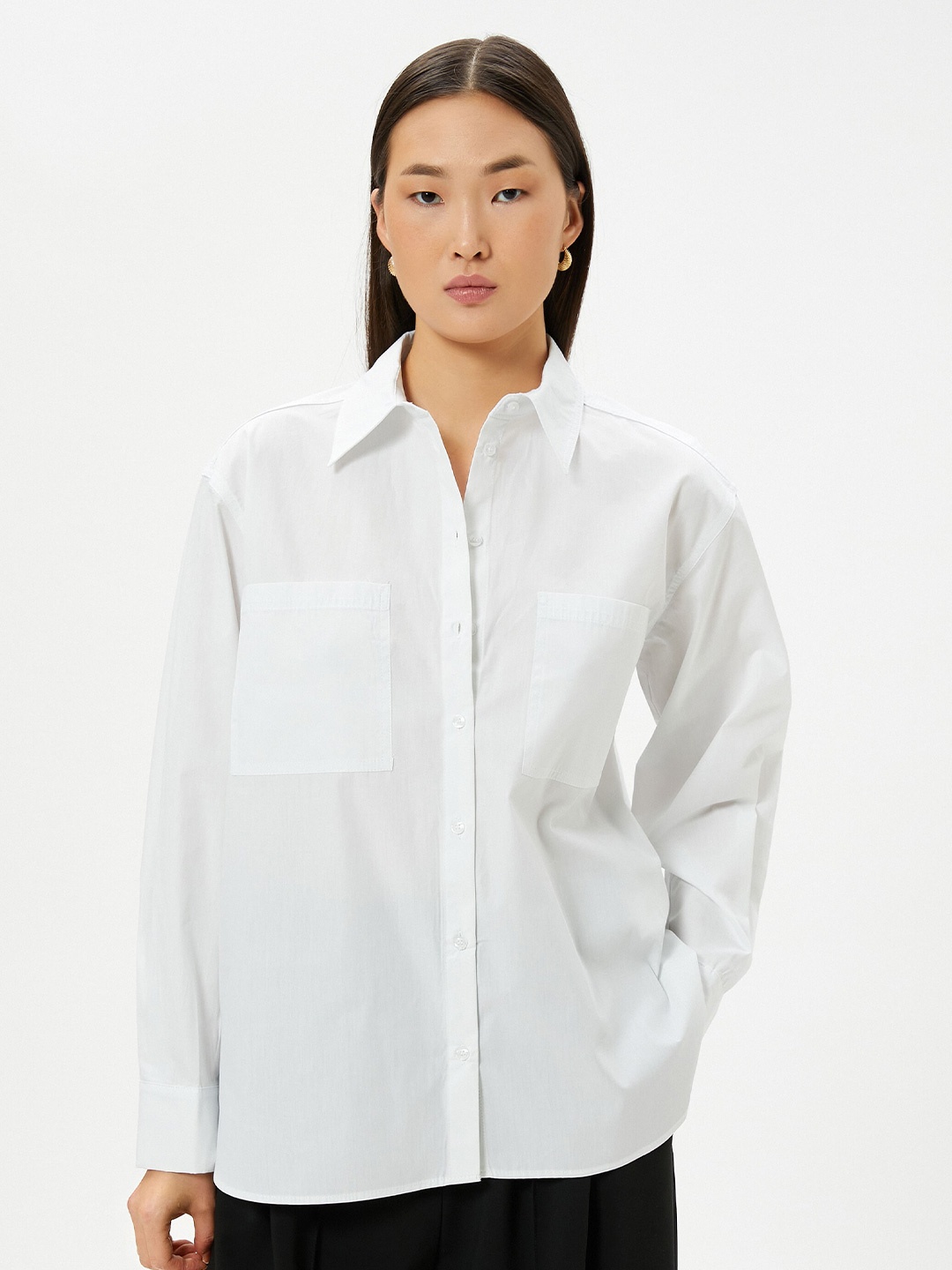 

Koton Pure Cotton Casual Shirt, White