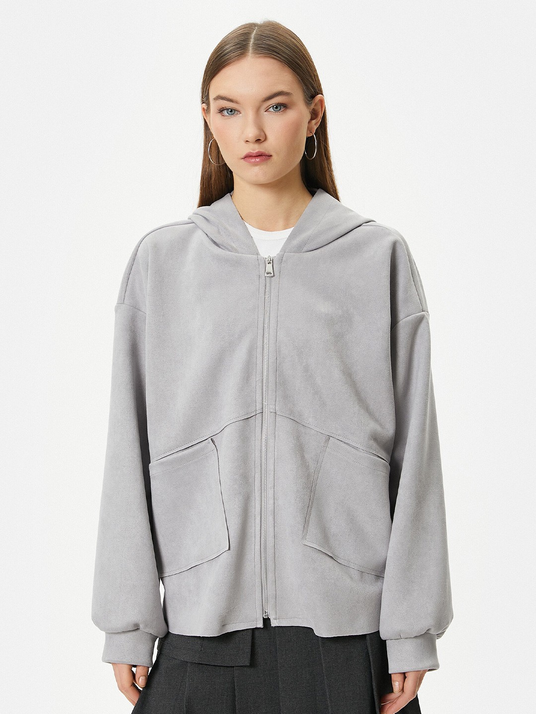 

Koton Women Opaque Casual Shirt, Grey