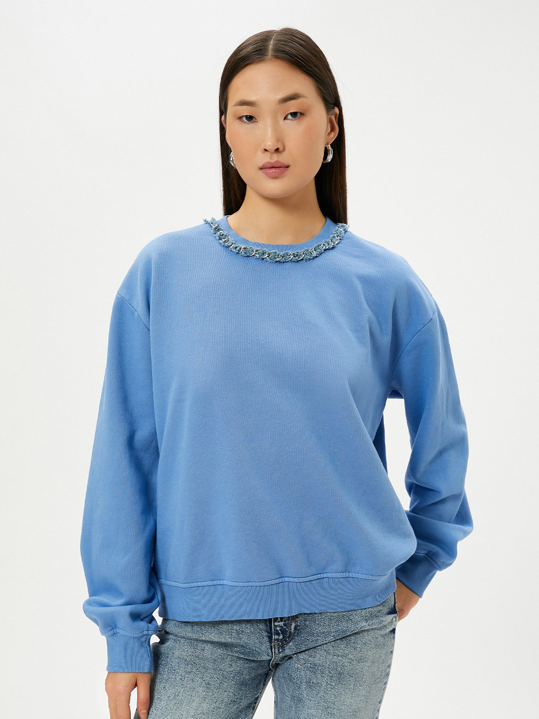 

Koton Long Sleeves Pullover, Blue