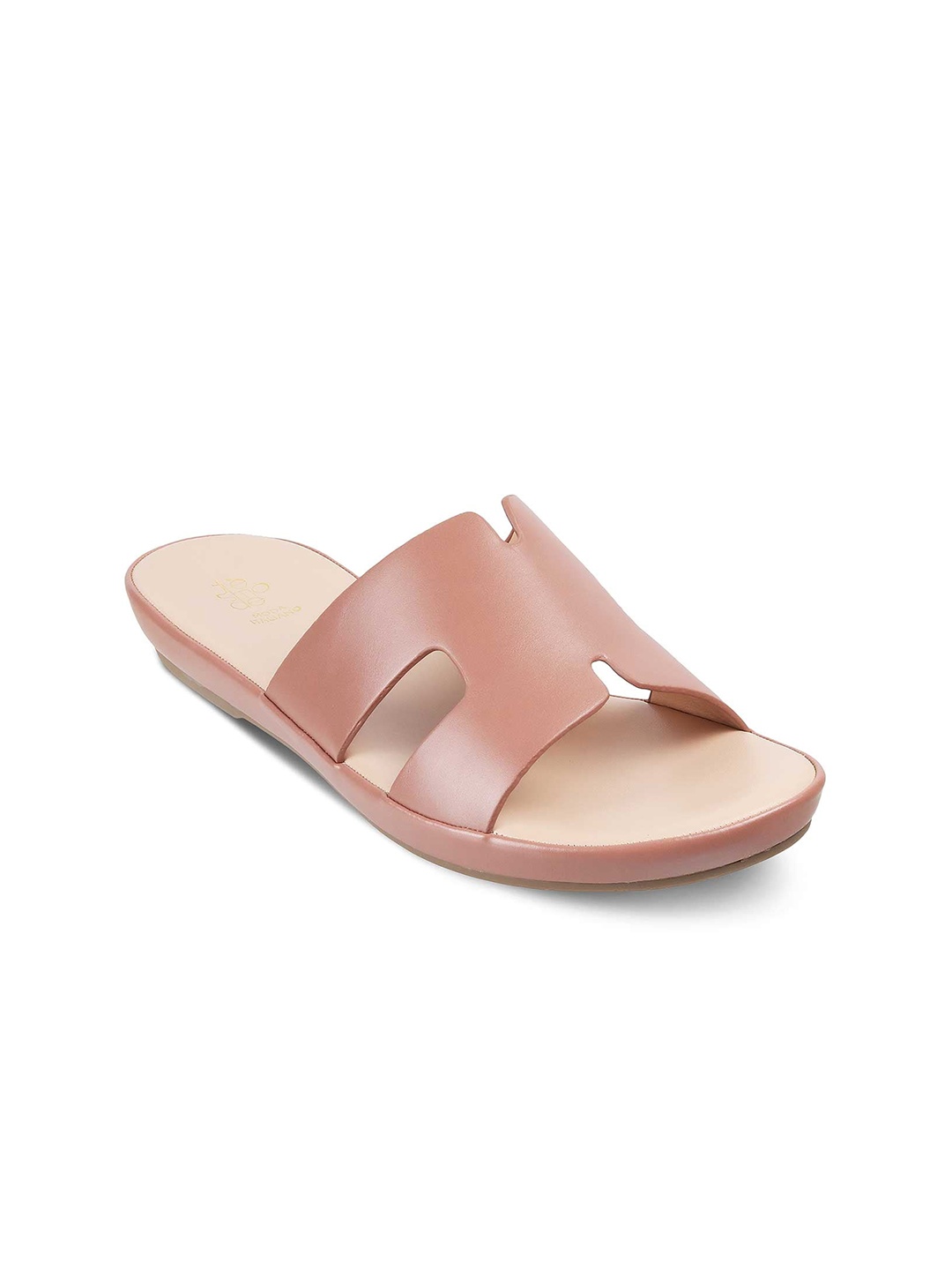 

Tresmode Open Toe Flats, Beige