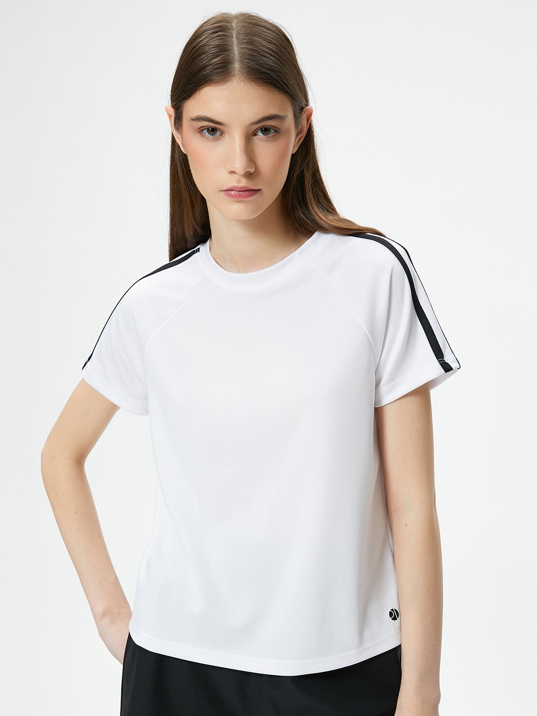 

Koton Hooded Short Sleeves T-Shirt, White