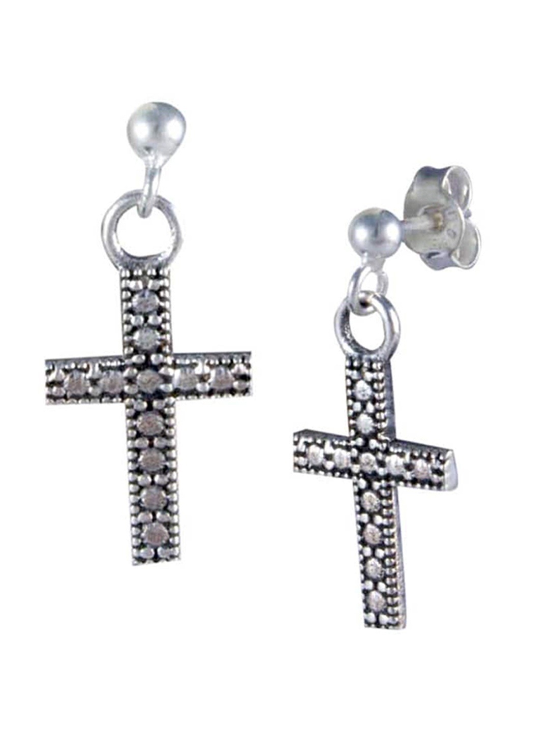 

Abhooshan Unisex 92.5 Sterling Silver Contemporary Drop Earrings