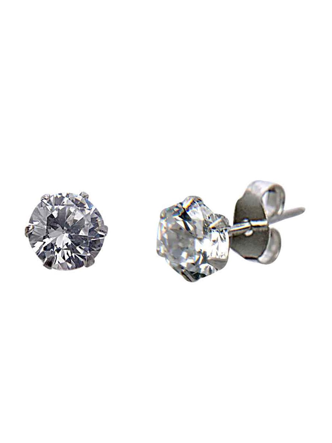 

Abhooshan 925 Silver CZ Stud Earrings