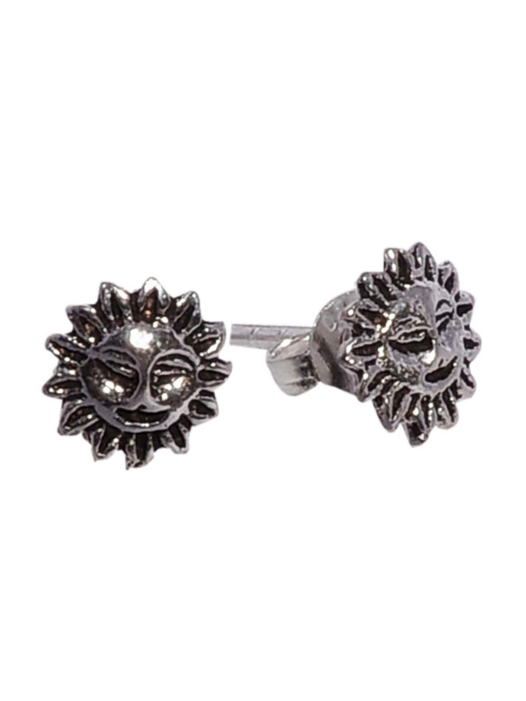 

Abhooshan Sterling Silver Contemporary Studs Earrings