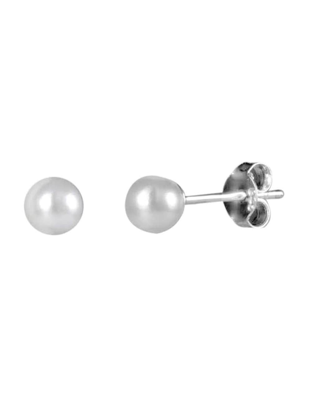 

Abhooshan 925 Sterling Silver Contemporary Studs Earrings