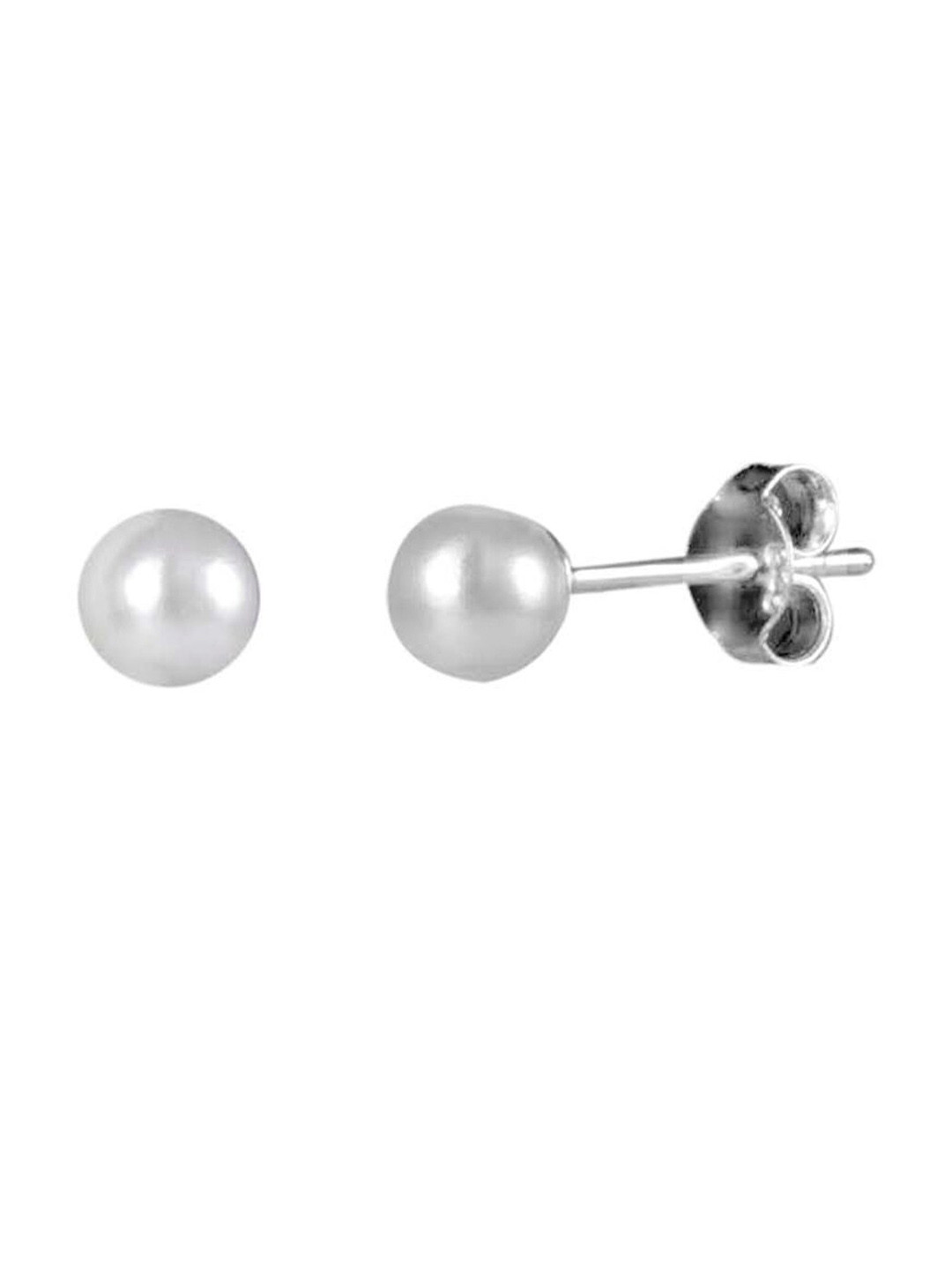 

Abhooshan Sterling Silver Beads Beaded Circular Studs Earrings