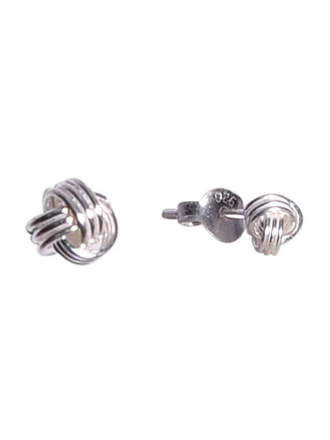 

Abhooshan Girls 925 Sterling Silver Tiny Knot Shape Studs Earrings