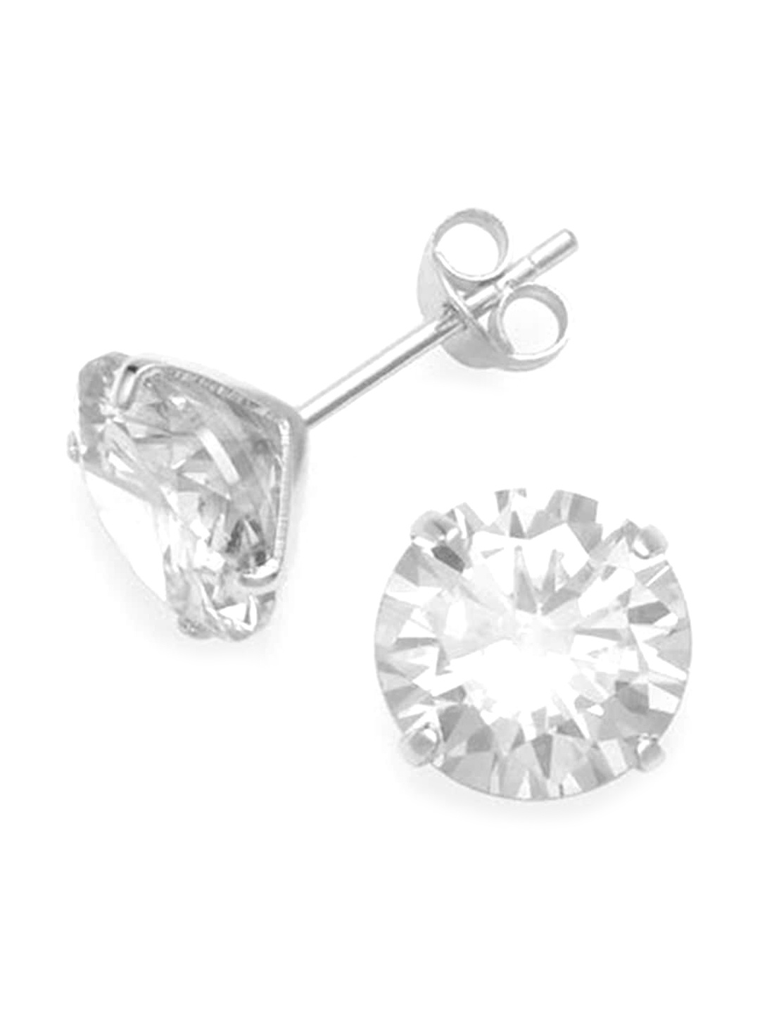 

Abhooshan 925 Silver CZ Stud Earrings