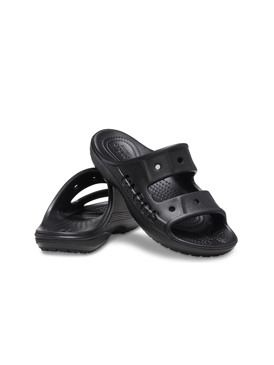 

Crocs Unisex Croslite Sliders, Black