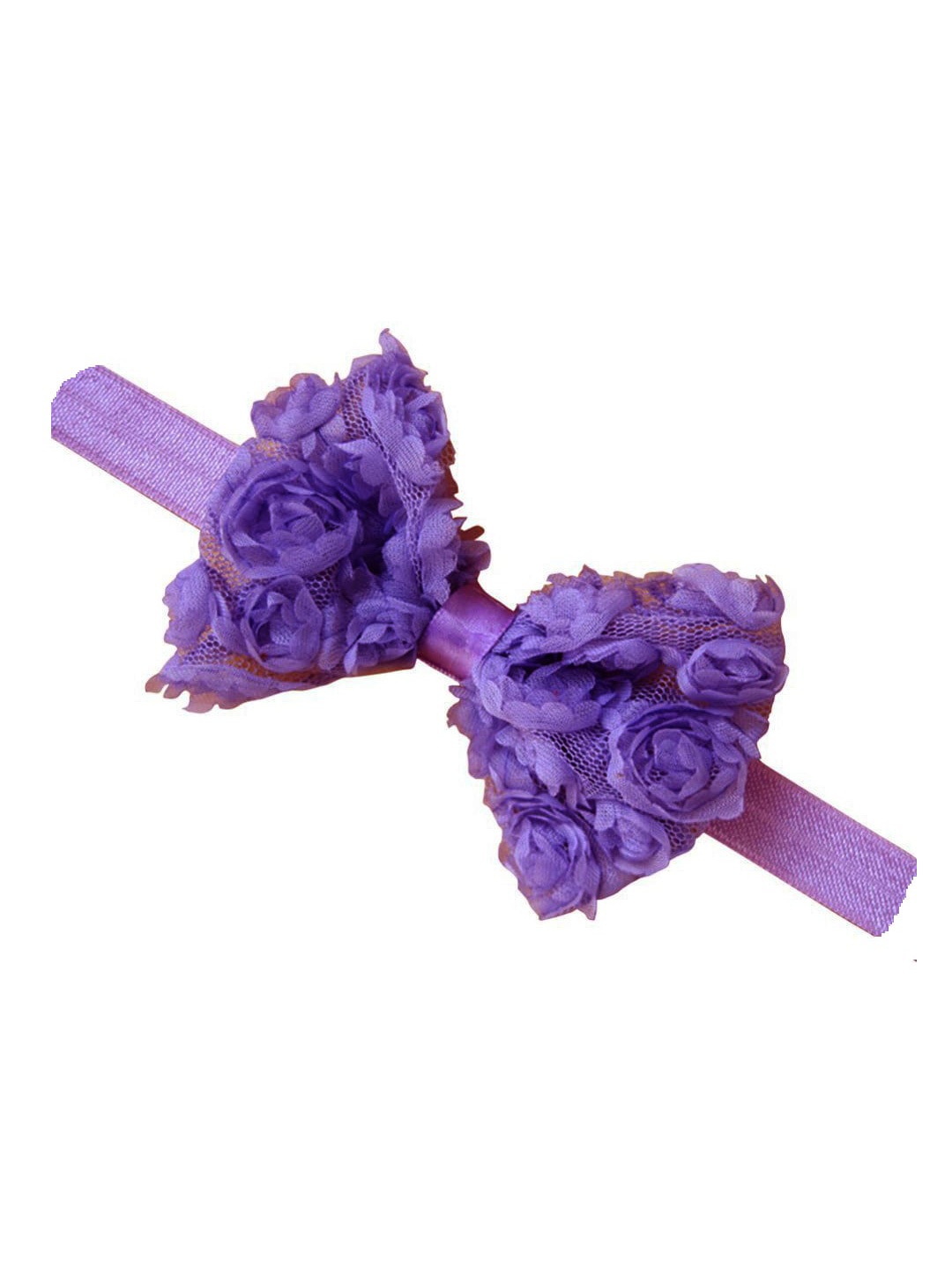

BAESD Infant Girls Floral Lace Hairband, Purple