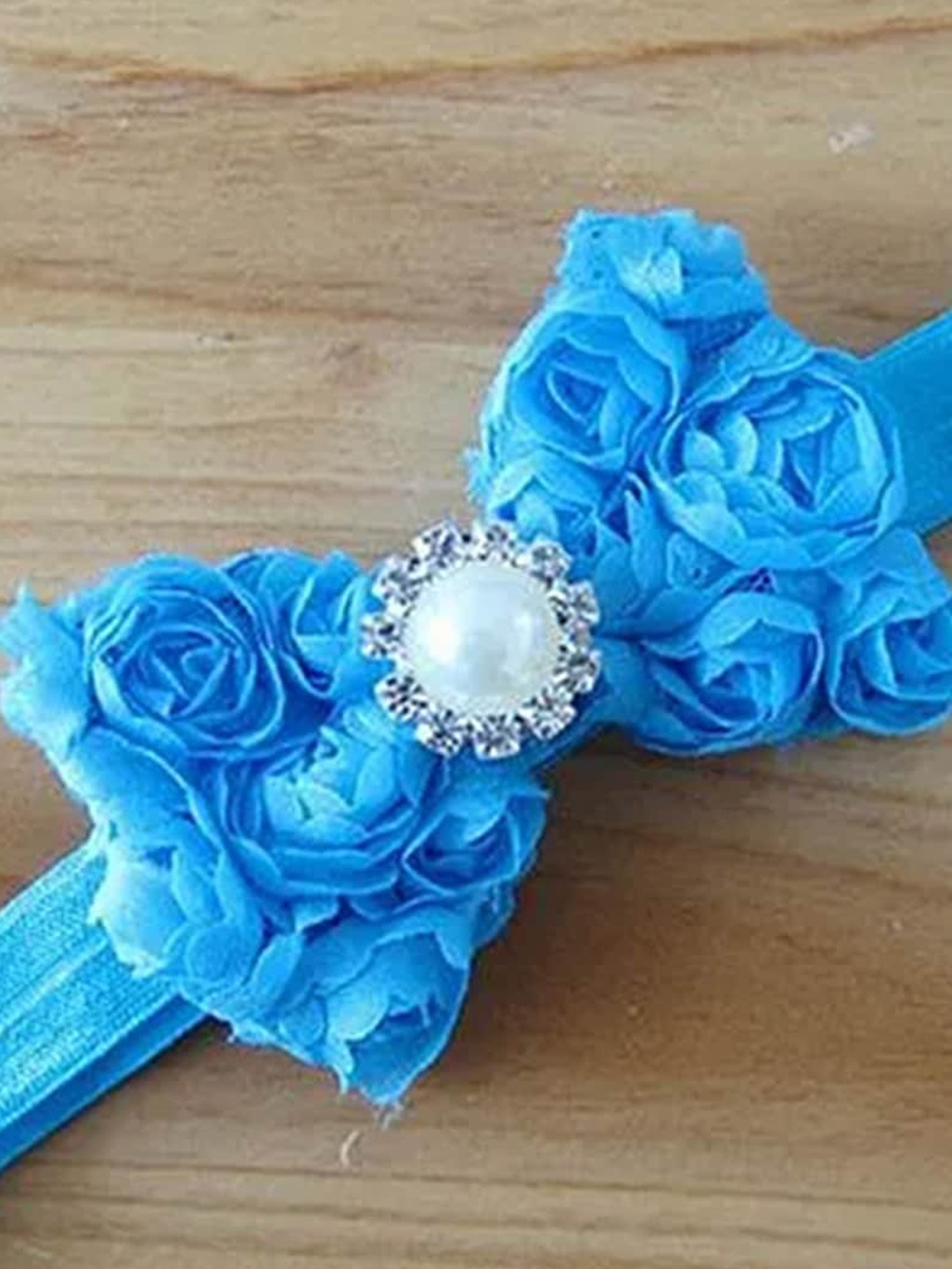 

BAESD Girls Flower Eyelet Hairband, Blue