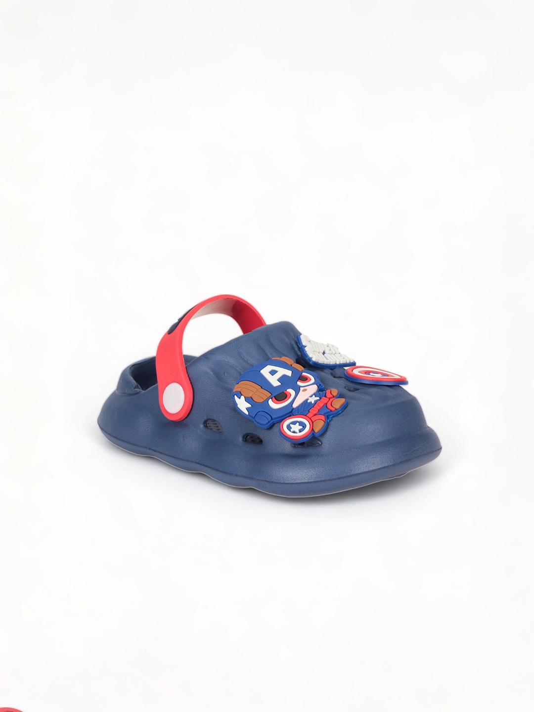

Lil Lollipop Kids Applique Anti Slip Clogs, Navy blue