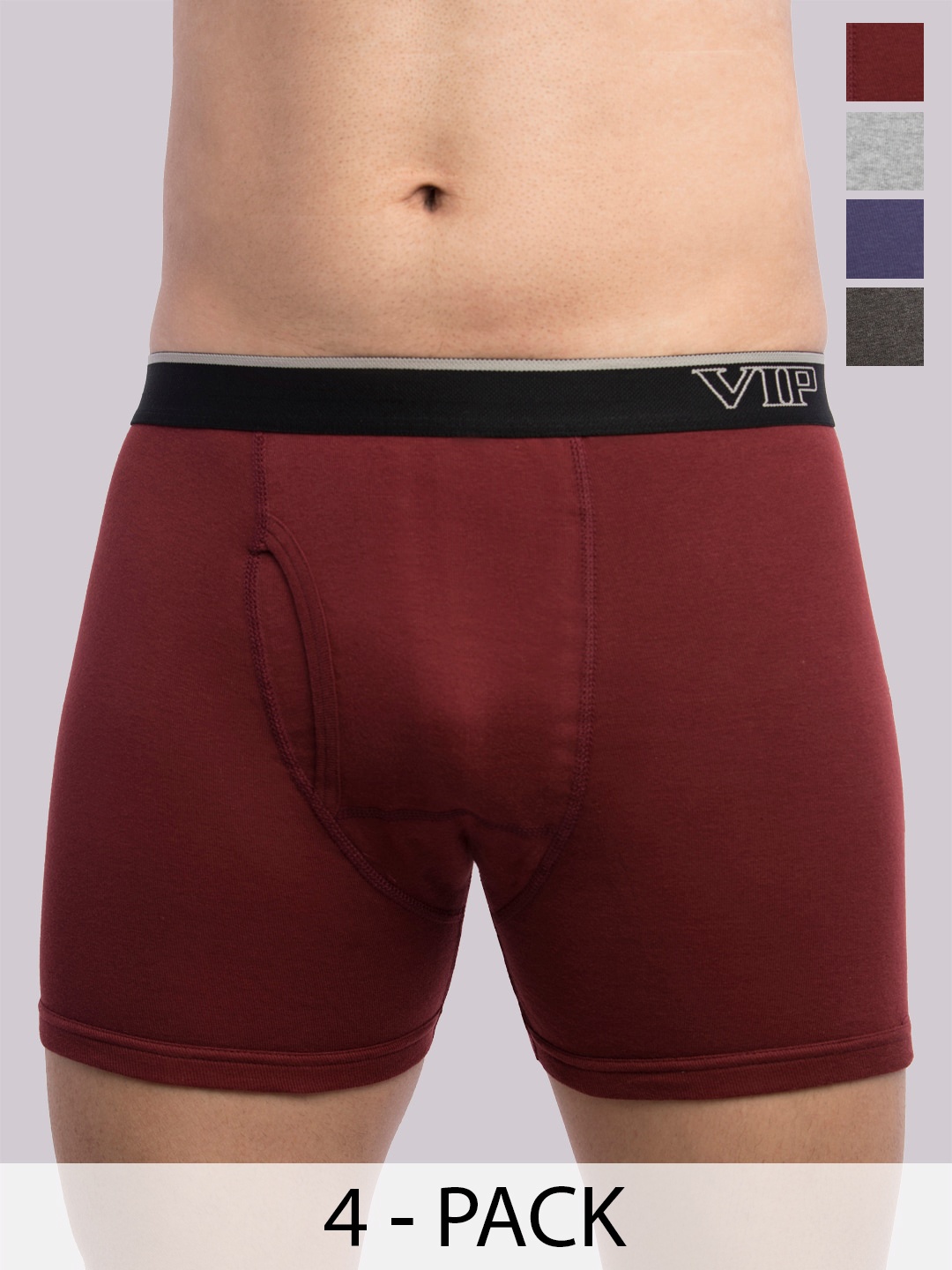 

FRENCHIE Men Pack of 3 Assorted Antimicrobial Cotton Trunk REGAL_1300_Trunks_PO3_S