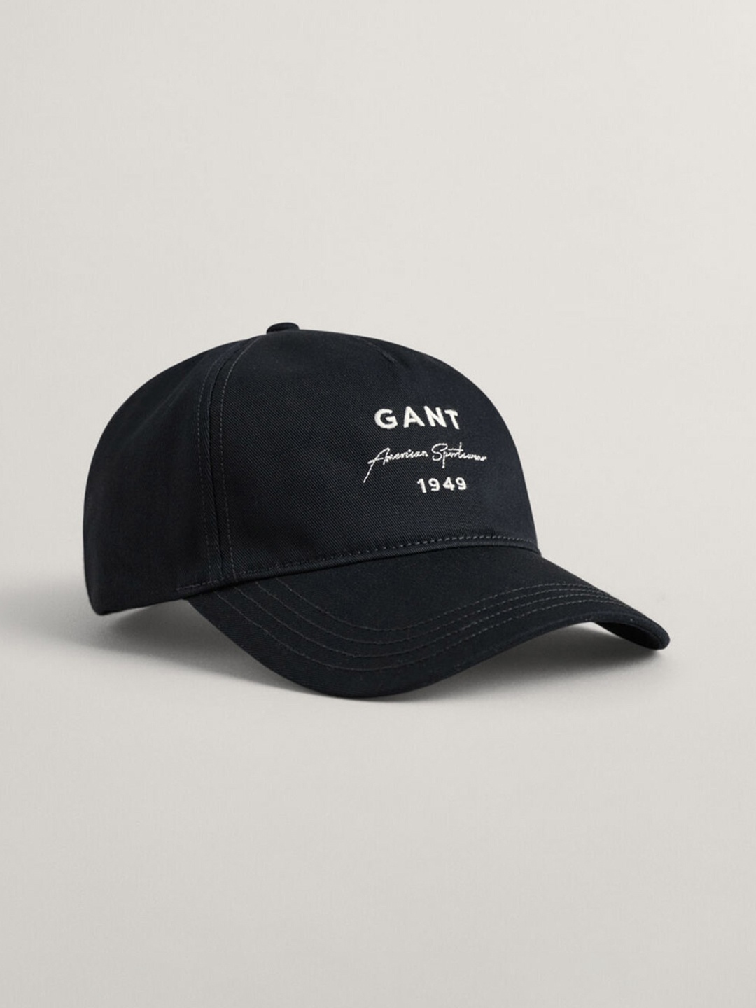 

GANT Men Embroidered Pure Cotton Baseball Cap, Black