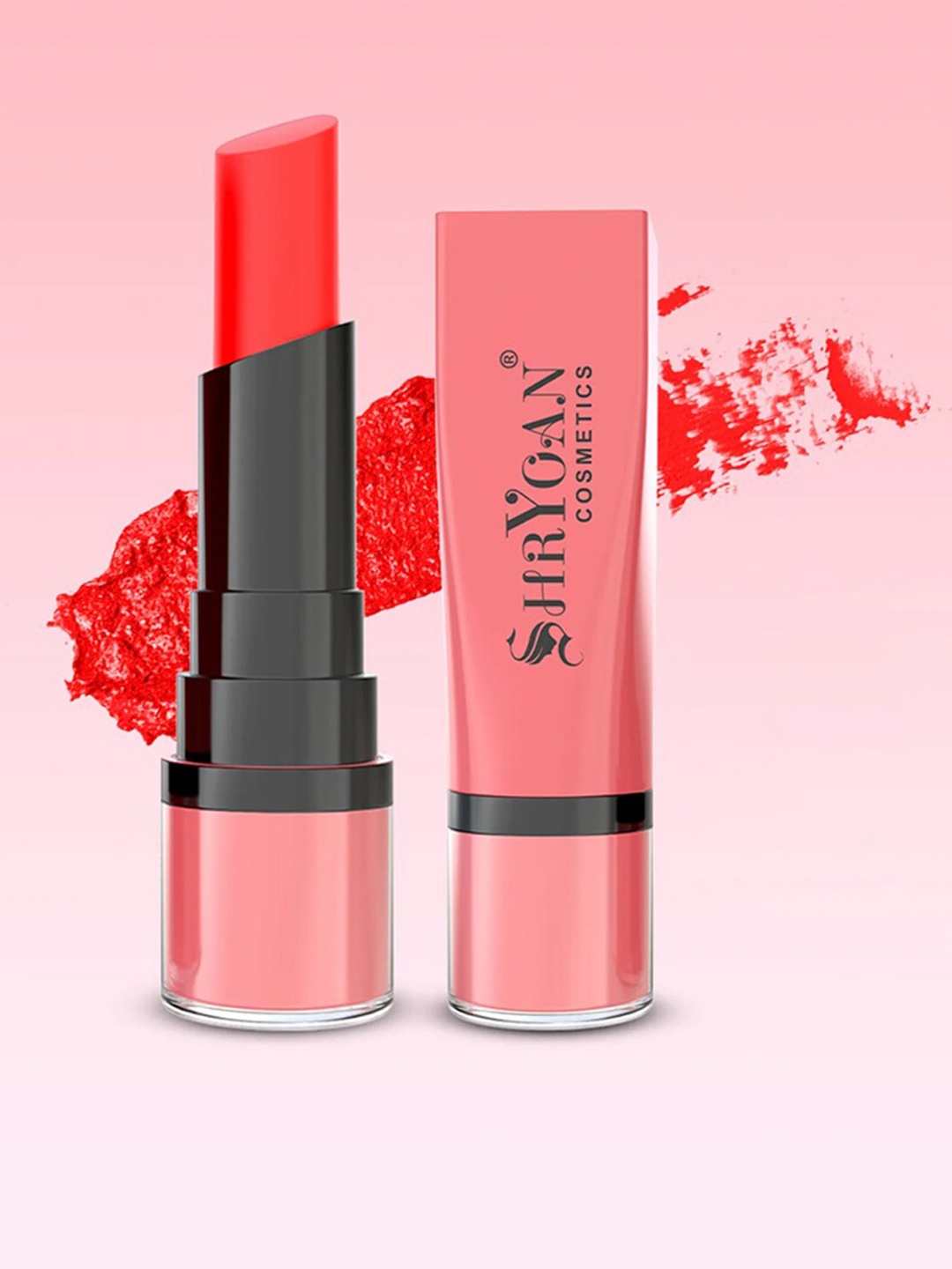 

SHRYOAN 3Pcs Long Lasting Matte Lipstick 4.2g Each- Blood Red-Brown Mocha-Burgundy, Multi