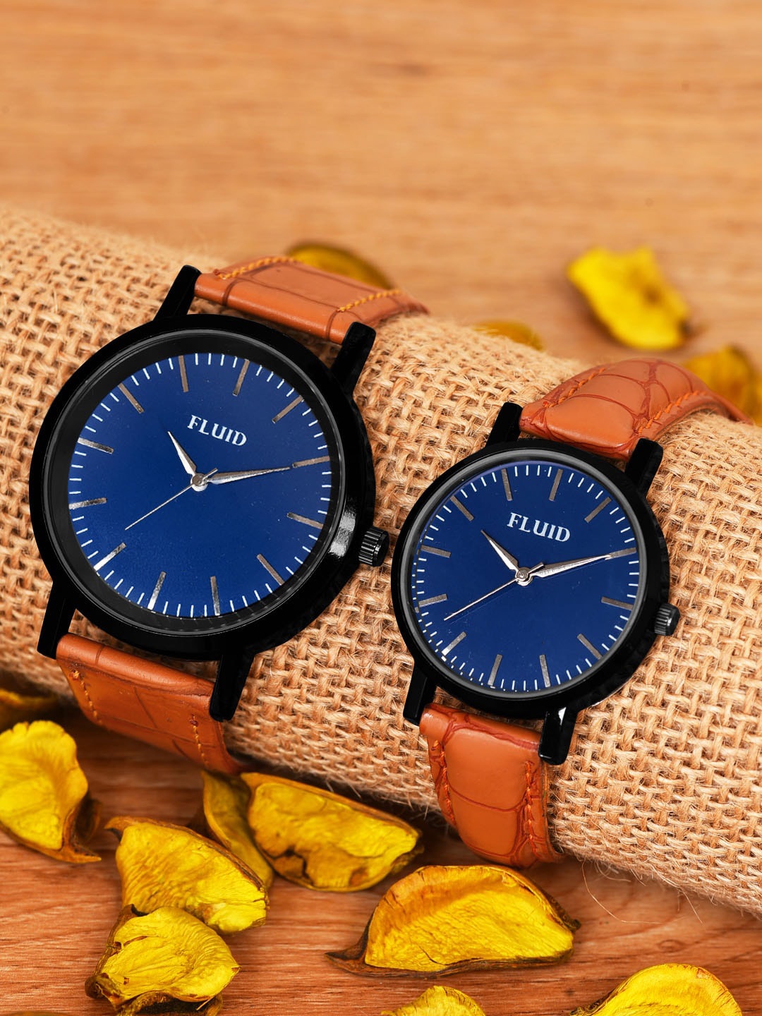 

FLUID Couple Watch Gift Set, Blue