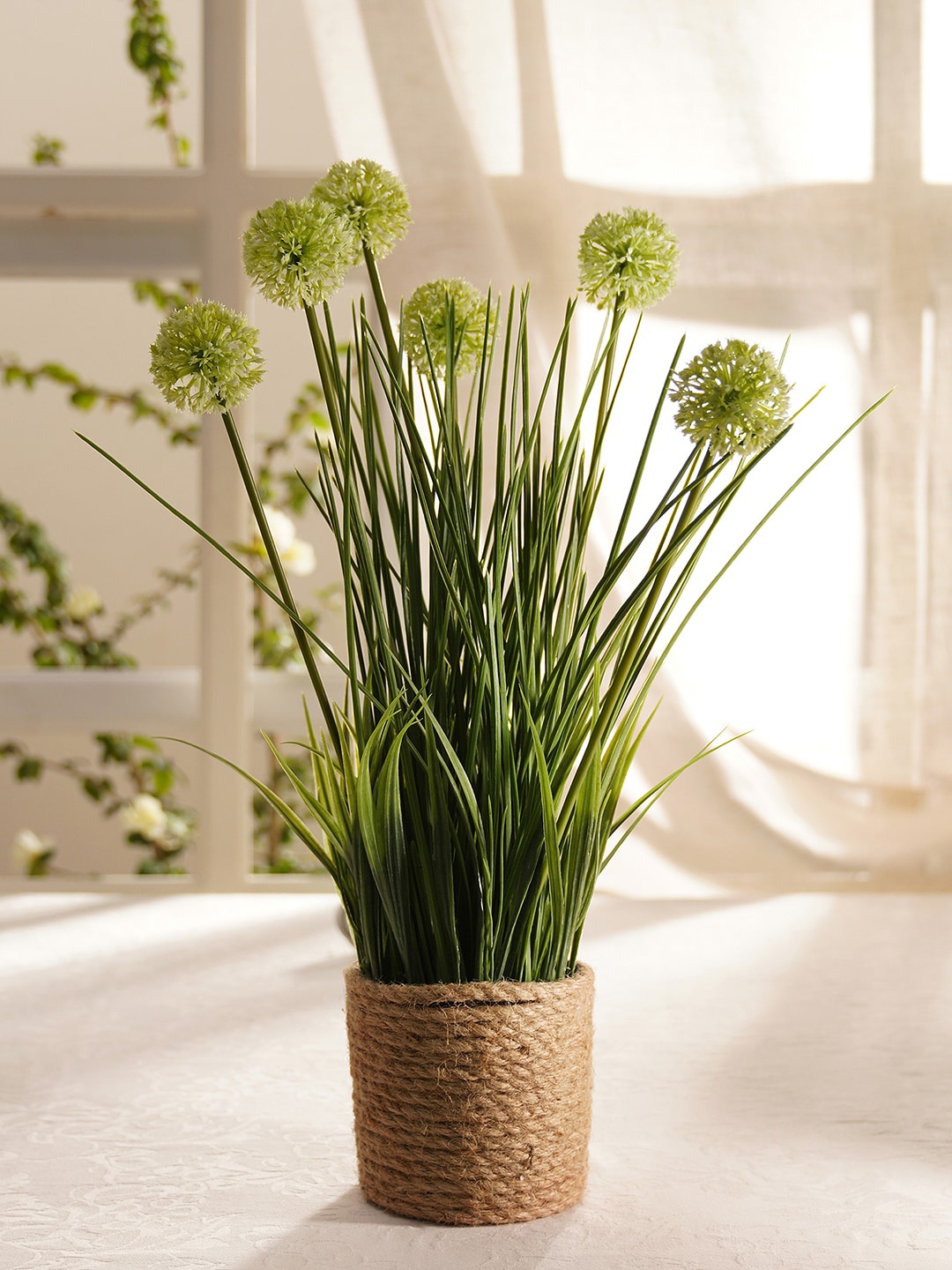 

Pure Home and Living Green Artificial Flowers and Plants