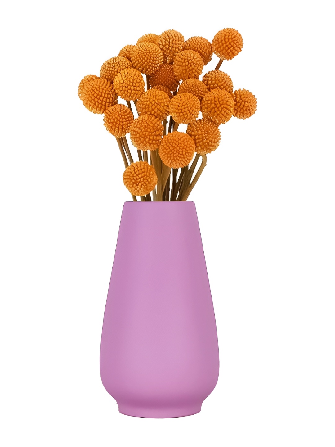 

LASAKI Flavia Purple Ceramic Flower Vase