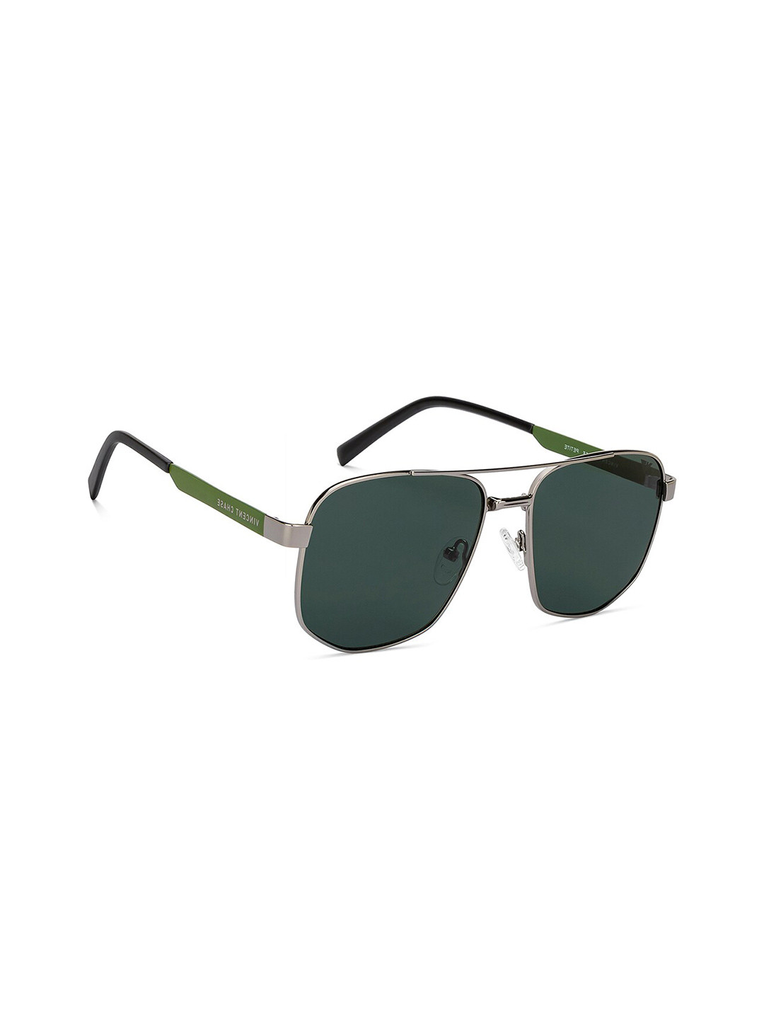 

Vincent Chase Unisex Aviator Sunglasses with UV Protected Lens-213216, Green