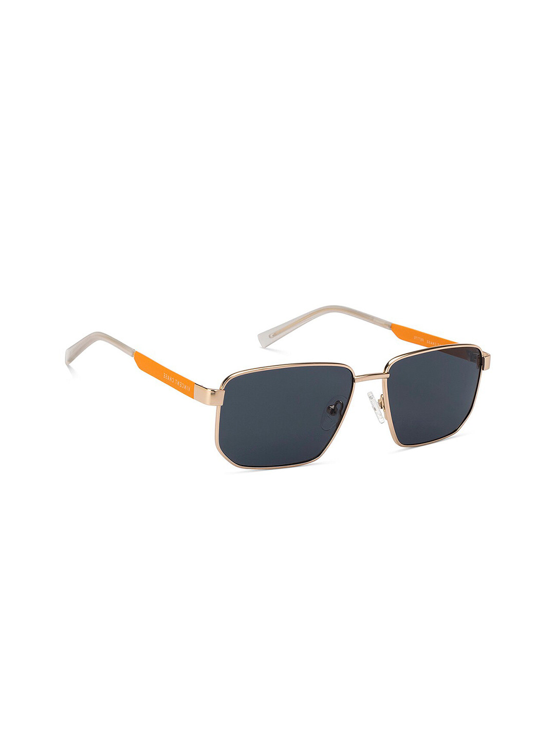 

Vincent Chase Unisex Rectangle Sunglasses With UV Protected Lens, Grey