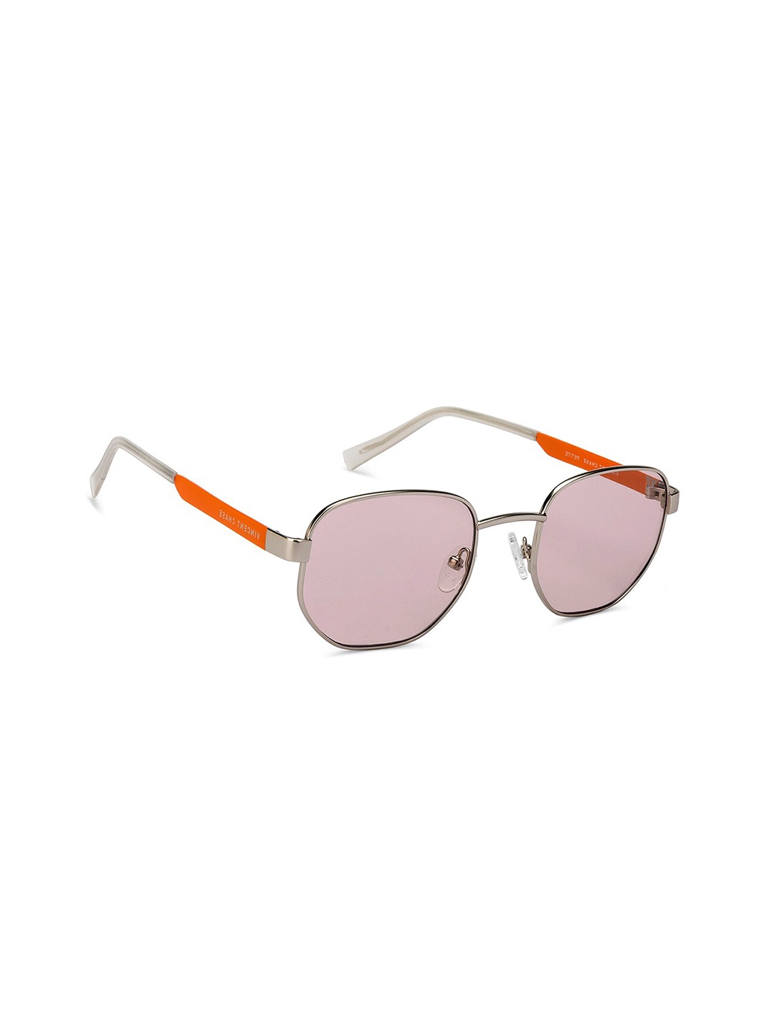 

Vincent Chase by Lenskart Unisex Square Sunglasses With UV Protected Lens, Pink